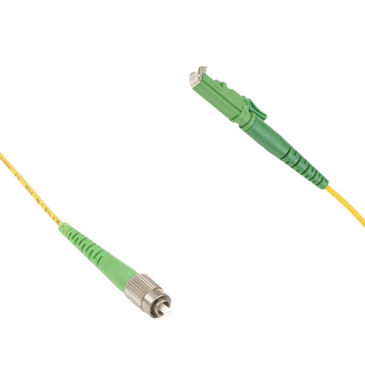 E2000/APC-FC/APC Singlemode 9/125 Simplex Patchcord