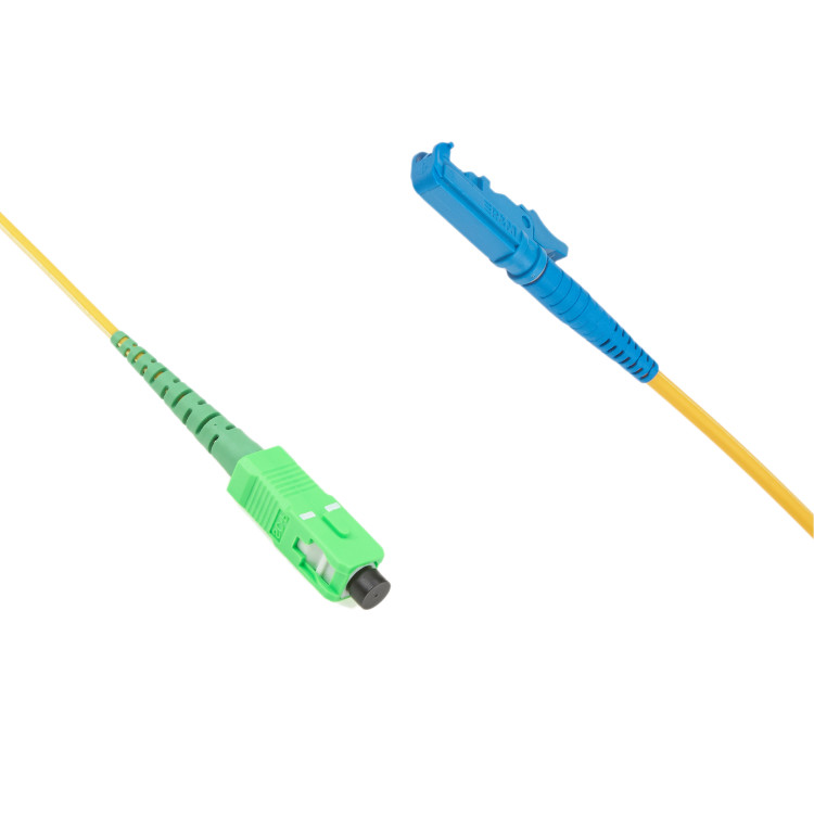 E2000-SC/APC Singlemode 9/125 simplex patchcord